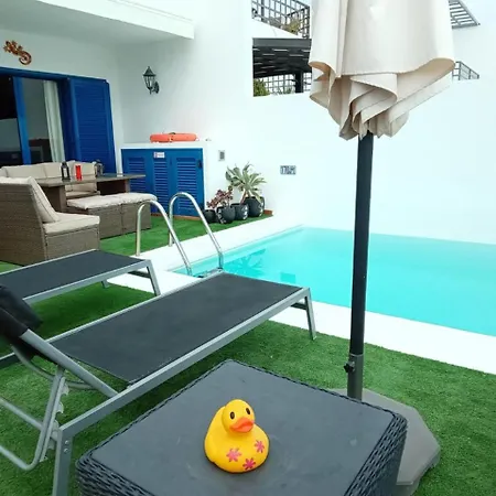 Villa Villa Erimar Luxe 2-Slaapkamer Villa Met Verwarmd Privezwembad Playa Blanca